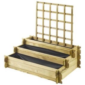 Carré potager en bois 154L - Angelic