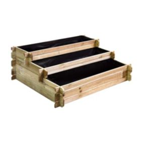 Carré potager en bois à étages - Petit modèle