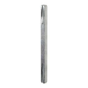 Carré de poignée de porte en acier L.100 x l.7 mm GoodHome