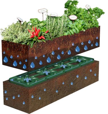 Carré potager 4 parois Garantia Ergo Quadro L