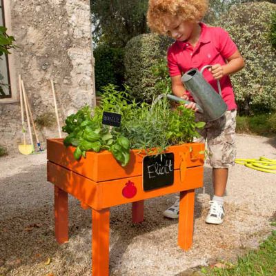 Carré potager enfant Foreststyle Marguerite 40 x 50 x h.46 cm