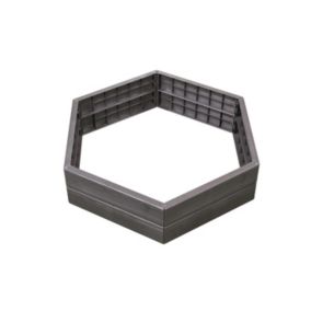 Carré potager Garantia Ergo imitation bois