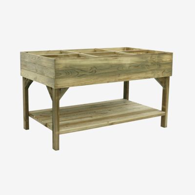 CARRE POTAGER SURÉLEVÉ EN BOIS 270L