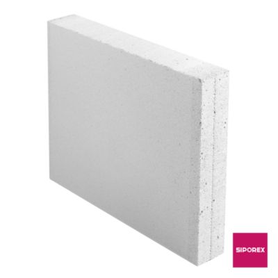 Carreau béton cellulaire Siporex 10/50 - l.62,5 x H.50 x ép.10 cm