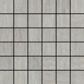 Carreau de mosaïque Matstone effet pierre 30 x 30 cm gris GoodHome