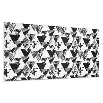 Carreaux PVC Mural Sol Wallfluent 40x20 cm Des Vagues Au Motif Délicat 10 pièces