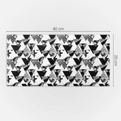 Carreaux PVC Mural Sol Wallfluent 40x20 cm Des Vagues Au Motif Délicat 10 pièces