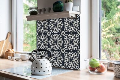 Carreaux vinyle Tulup 30x30 cm Ambiance arabe 9 pcs