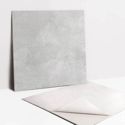 Carreaux vinyle Tulup 30x30 cm Texture grise 9 pcs