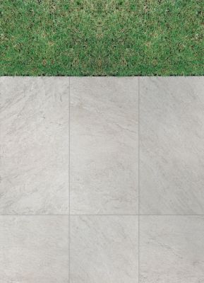 Carrelage Antidérapant Extérieur 30x60 Maxima Blanc Gris R11 - Allocarrelage