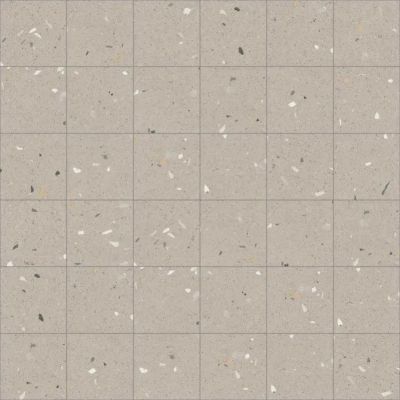 Carrelage Aspect terrazzo Aroma gris sésame 20x20 cm