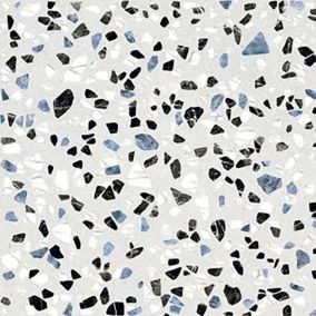 Carrelage Aspect terrazzo Dura blanc  20x20 cm