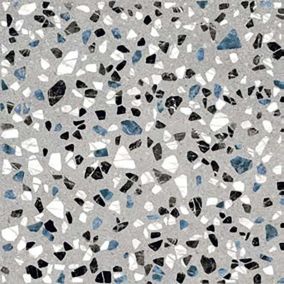 Carrelage Aspect terrazzo Dura gris  20x20 cm