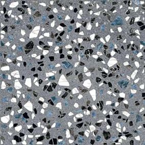 Carrelage Aspect terrazzo Dura gris mix 20x20 cm