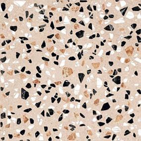 Carrelage Aspect terrazzo Dura rose  20x20 cm