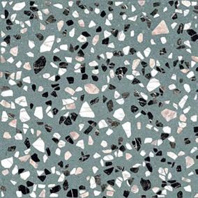 Carrelage Aspect terrazzo Dura vert  20x20 cm