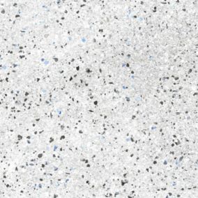 Carrelage Aspect terrazzo Milano blanc glace 66x66 cm