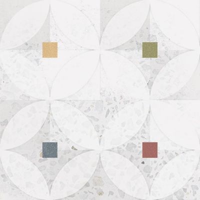 Carrelage Aspect terrazzo Straci motif clara 20x20 cm