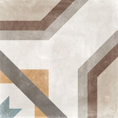 Carrelage Carreaux de ciment Cambera Fleuros  motif 60x60 cm