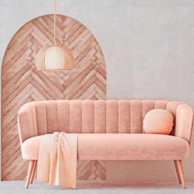 Carrelage CHROMA PINK 4,8x44,5 cm effet zellige