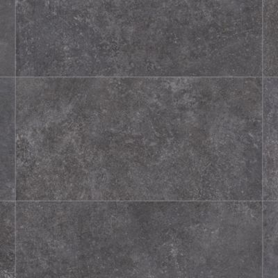 Carrelage effet Béton Gris Anthracite 120x60x0,9 cm In&Out Sorelan - Sol et mur intérieur et Sol extérieur (vendu par carton de 1,
