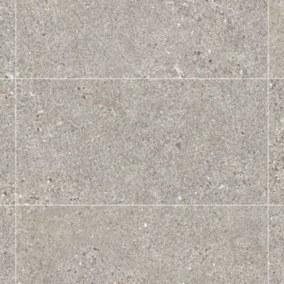 Carrelage effet Béton Gris Cendré 120x60x0,9 cm In&Out Arvelis - Sol et mur intérieur et Sol extérieur (vendu par carton de 1,44 m