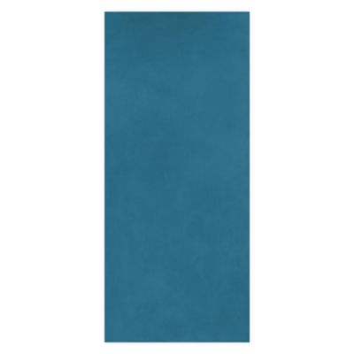 Carrelage effet Enduit Bleu Océan 278x120x0,6 cm Mat Calviro - Mur intérieur (vendu par carton de 3,336 m²) - RO'MA CARRELAGE