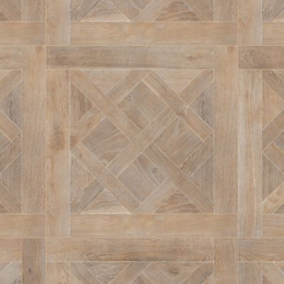 Carrelage effet Parquet Bois Chêne Clair Versailles 90x90x0,9 cm Trianon - Sol intérieur (vendu par carton de 1,62 m²) - RO'MA CAR