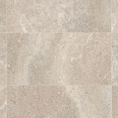 Carrelage effet Pierre Beige 120x60x0,9 cm In&Out Luzerio - Sol et mur intérieur et Sol extérieur (vendu par carton de 1,44 m²) -