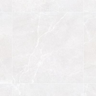 Carrelage effet Pierre Blanc Perle 90x90x0,9 cm In&Out Luzerio - Sol et mur intérieur et Sol extérieur (vendu par carton de 1,62 m