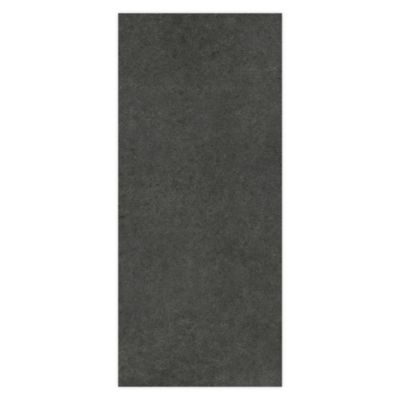 Carrelage effet Pierre Calcaire Gris Carbone 278x120x0,6 cm Mat Domella - Mur intérieur (vendu par carton de 3,336 m²) - RO'MA CAR