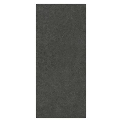 Carrelage effet Pierre Calcaire Gris Carbone 278x120x0,6 cm Mat Domella - Mur intérieur (vendu par carton de 3,336 m²) - RO'MA CAR
