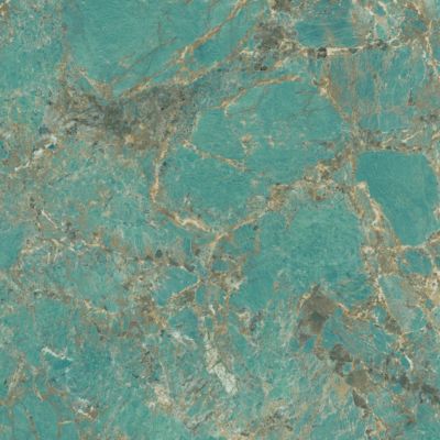 Carrelage effet Pierre Vert Amazzonite 120x120x0,9 cm Brillant Florenza - Sol et mur intérieur (vendu par carton de 2,88 m²) - RO'