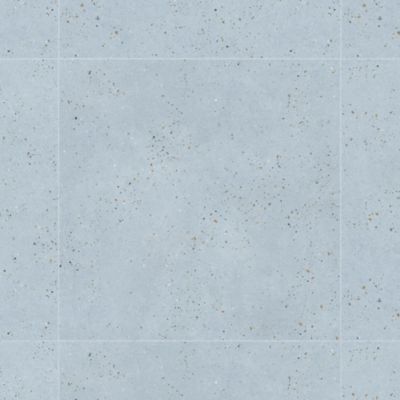 Carrelage effet Terrazzo Bleu 90x90x0,9 cm Soreli - Sol et mur intérieur (vendu par carton de 1,62 m²) - RO'MA CARRELAGE