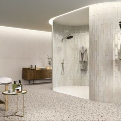 Carrelage effet Terrazzo COCCIO 60x60 rectifié Mix - Les Carreaux de Jean