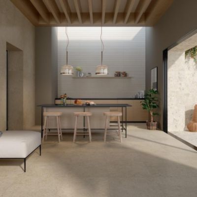 Carrelage Effet Terrazzo - Pierre CARACTER Arena 60x120 Rectifié - Les Carreaux de Jean