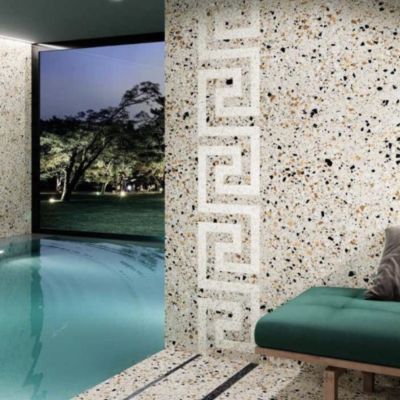 Carrelage Effet Terrazzo VENICE 60x60 Ivory - Les Carreaux de Jean