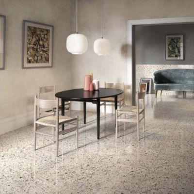 Carrelage Effet Terrazzo VENICE 60x60 Pink - Les Carreaux de Jean