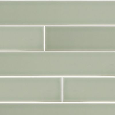 Carrelage effet zellige 5x40 cm VITRAL MINT
