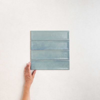 Carrelage Effet Zellige Bleu NARA Mar Mate 7,5x30cm