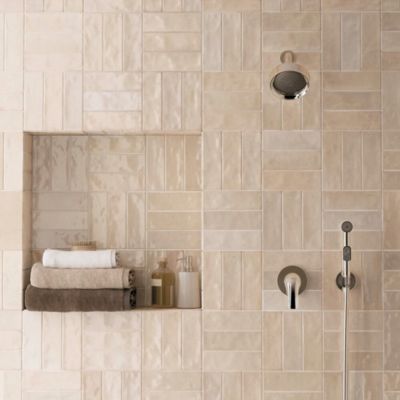 Carrelage Effet Zellige NOLITA Beige 6,5x20 cm