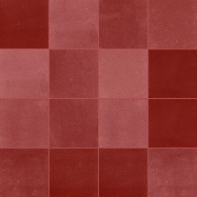 Carrelage effet Zellige Rouge 10x10x0,85 cm Mat Serinor - Mur intérieur (vendu par carton de 0,6 m²) - RO'MA CARRELAGE