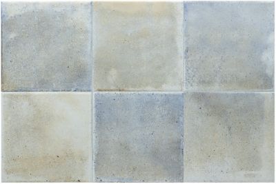 Carrelage extérieur piscine carré bleu mate 15x15 cm SPA&POOLS SEA MAT