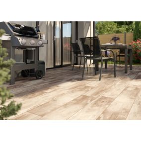 Carrelage extérieur Broown marron 22,5 x 119,5 cm