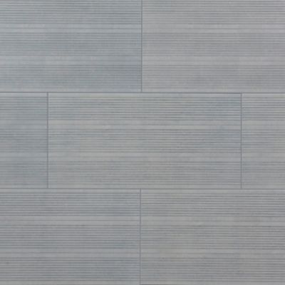 Carrelage extérieur Kontempo anthracite 37 x 75 cm (vendu au carton)