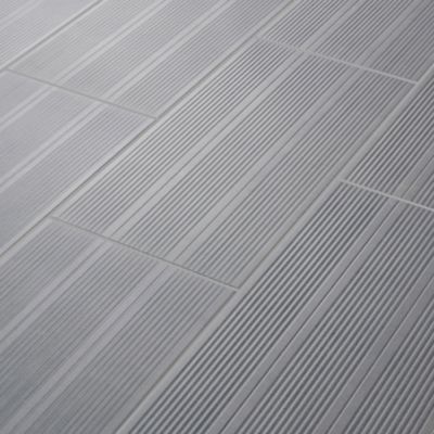 Carrelage extérieur Kontempo anthracite 37 x 75 cm (vendu au carton)