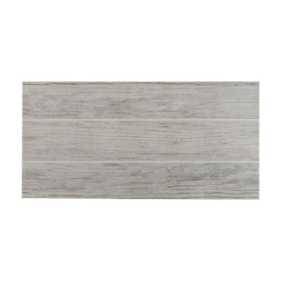 Carrelage extérieur Stripe wood gris 30 x 60 cm