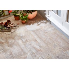 Carrelage extérieur Volfy beige 30 x 60 cm
