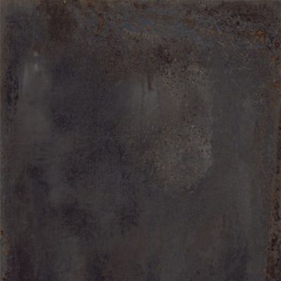 Carrelage Grès Cérame Effet Métal Noir 60x60 20mm Antidérapant - EFBK441 (0.72mq )