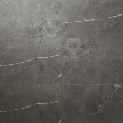 Carrelage grès cérame émaillé Ultimate effet marbre gris L. 75 x l.37,5 cm GoodHome
